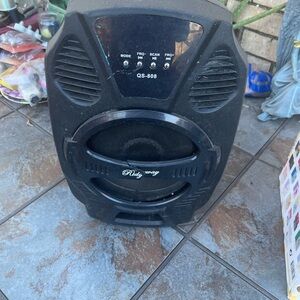 Black Portable Speaker